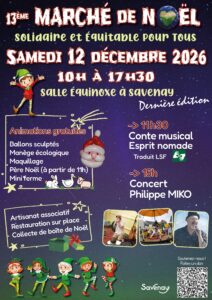 Marché Noël solidaire et équitable